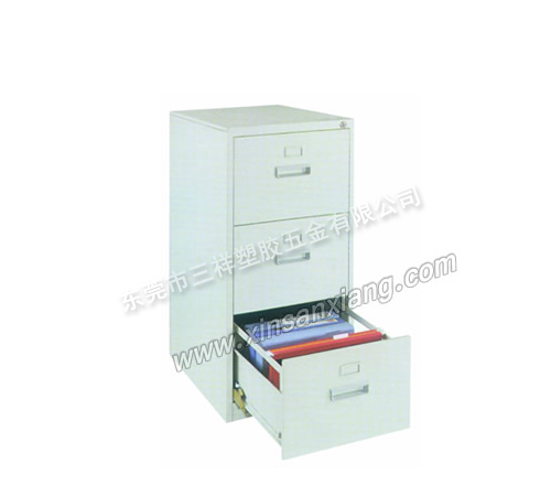 三抽文件櫃<br> 型號：TG-038 <br>外櫃：W460×D600×H1000 單位：(mm)